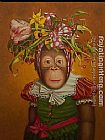 Famous Monkey Paintings - Dress Monkey 3